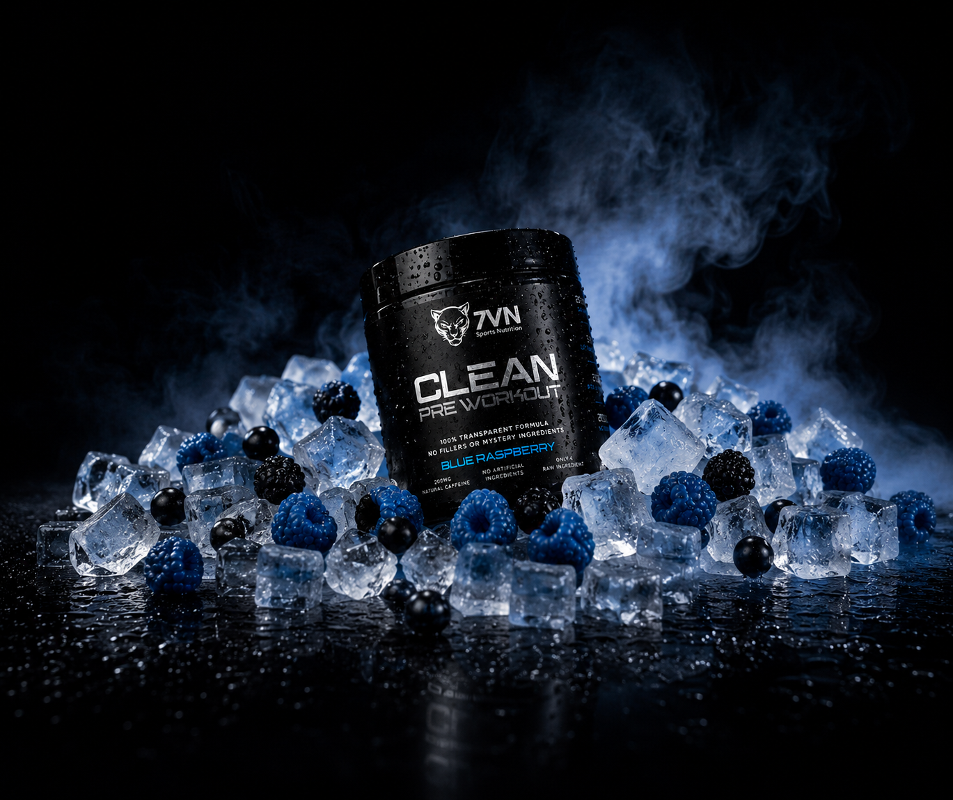 7VN clean pre-workout with benefit checklist